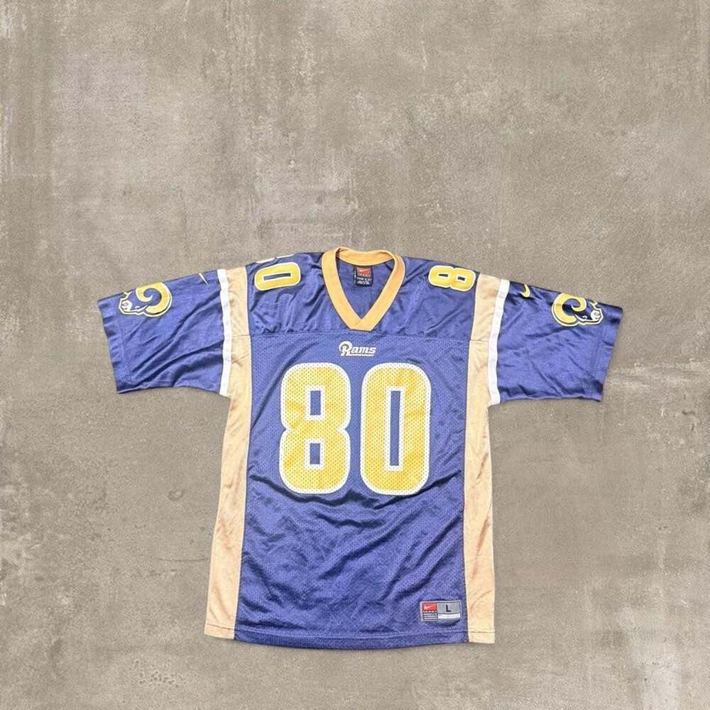 Nike St. Louis Rams Isaac Bruce #80 Vintage Jersey